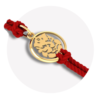 Gold Rakhi Under 5k