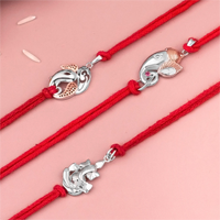 Ganesha Silver Rakhi